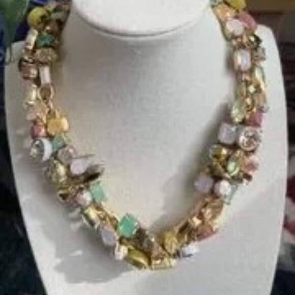 J. Crew Brulee Necklace EUC - Picture 2 of 2